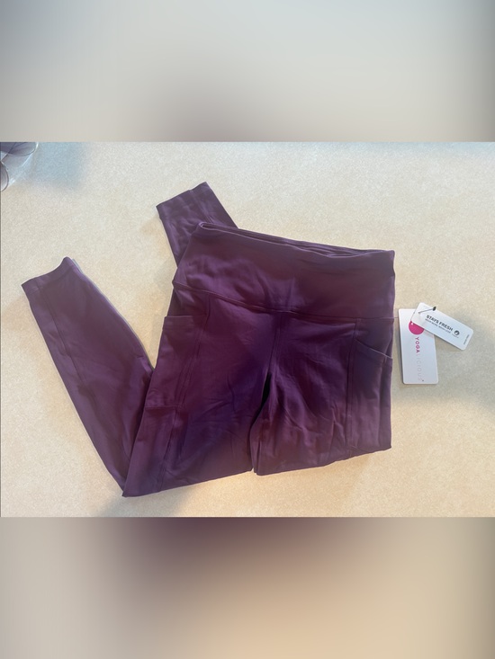Yogalicious Pants - Yogalicious Deep Plum  ladies active Leggings